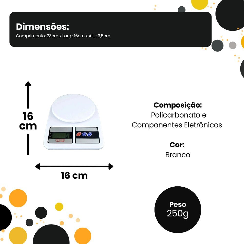 Gramera Digital de Cocina SF-400